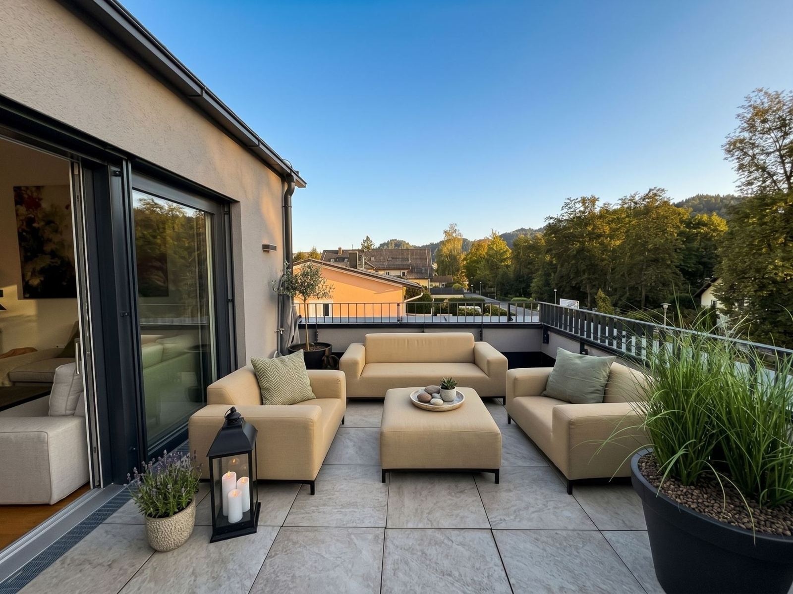 Penthouse Terrasse – seeerleben Reifnitz