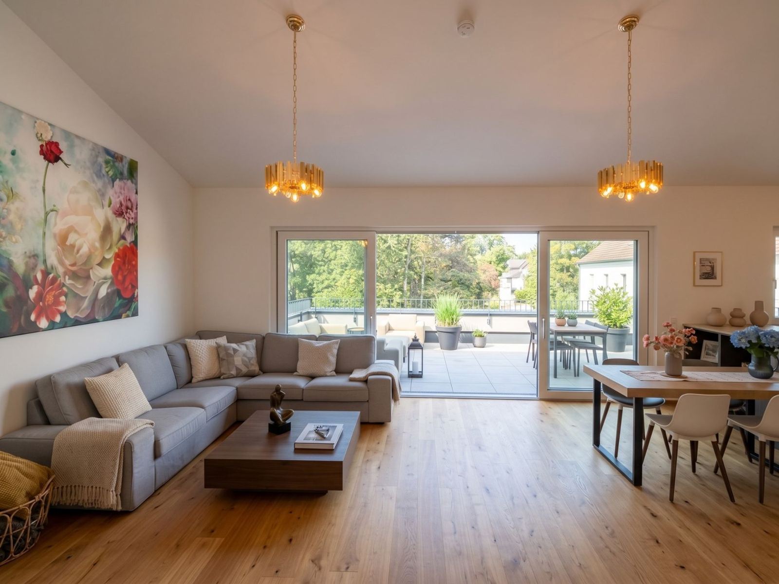 Penthouse Wohnen und Essen – seeerleben Reifnitz